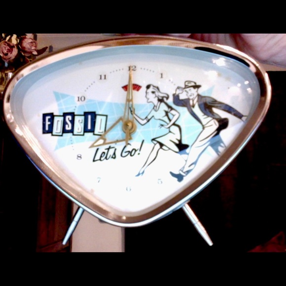 FOSSIL VINTAGE 1950 Alarm Clock - Picture 4 of 6